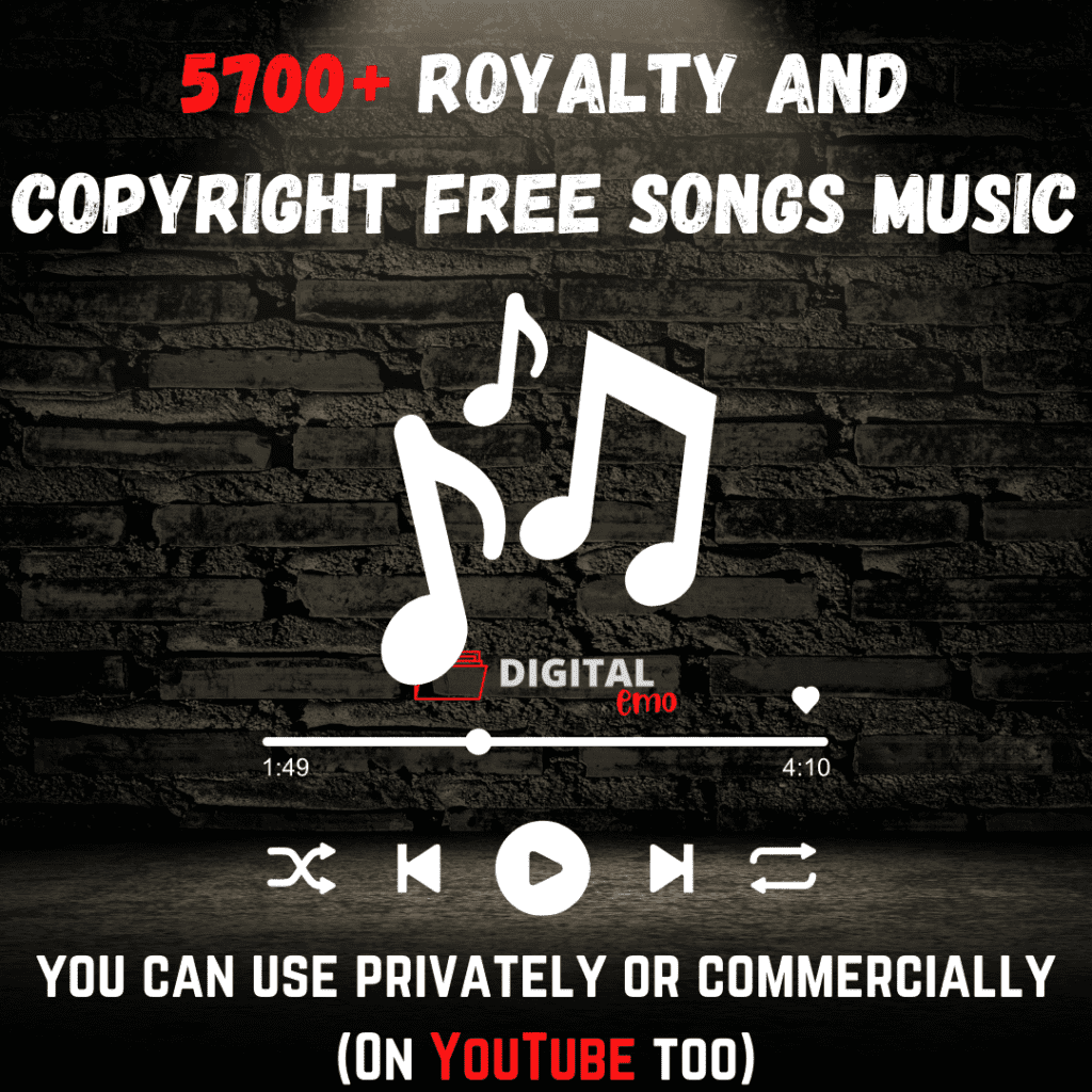 5700+ royalty and copyright free songs music – DigitaLEmo